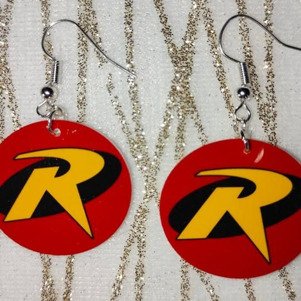 Robin Fan Art Earrings